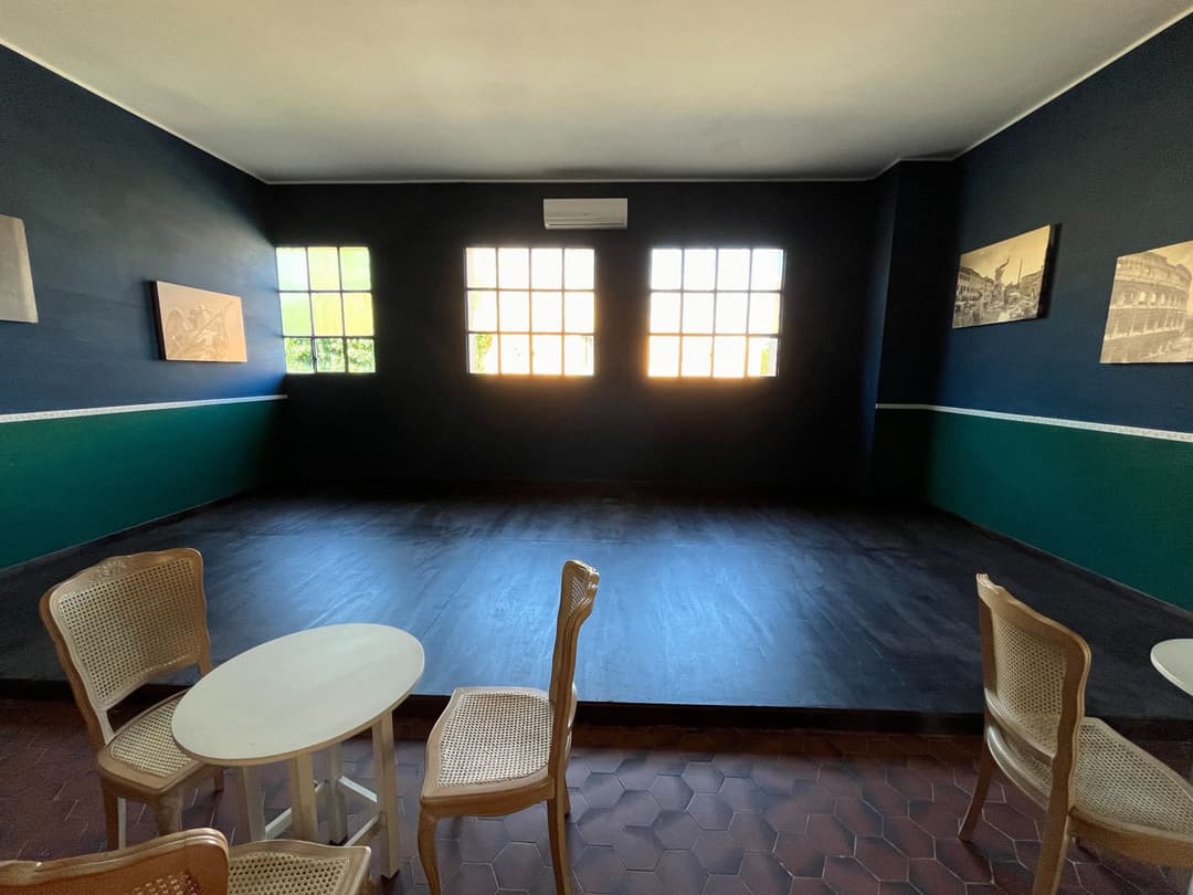 Interno della sala Salakadula